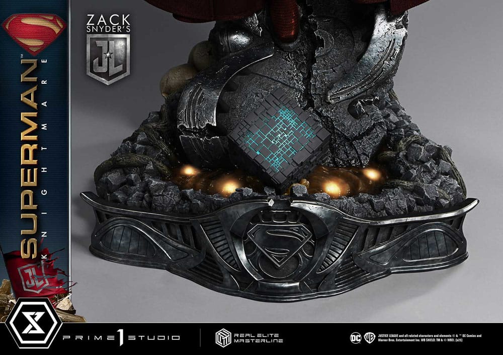 Superman Knightmare DC Zack Snyder's Justice League Real Elite Masterline Series Color Edition 1/3 Figurka  95 cm - Image 12