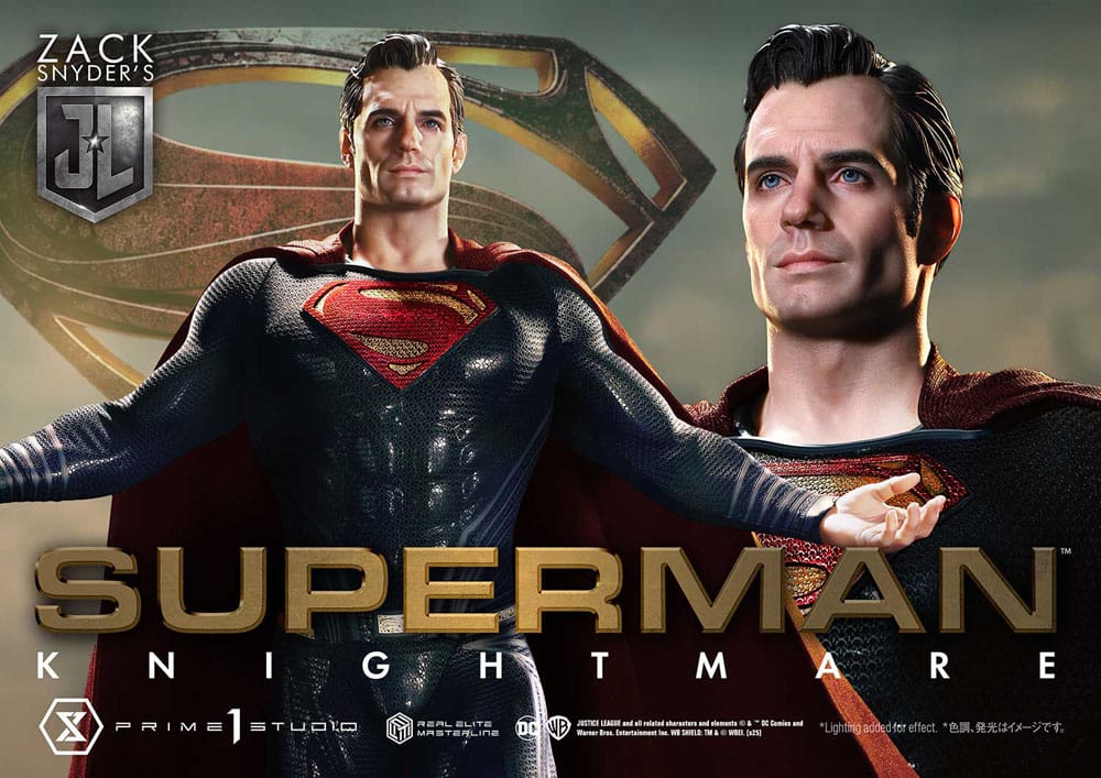 Superman Knightmare DC Zack Snyder's Justice League Real Elite Masterline Series Color Edition 1/3 Figurka  95 cm - Image 14