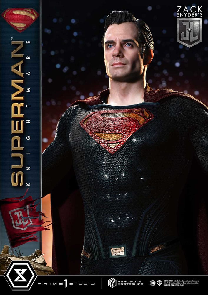 Superman Knightmare DC Zack Snyder's Justice League Real Elite Masterline Series Color Edition 1/3 Figurka  95 cm - Image 4