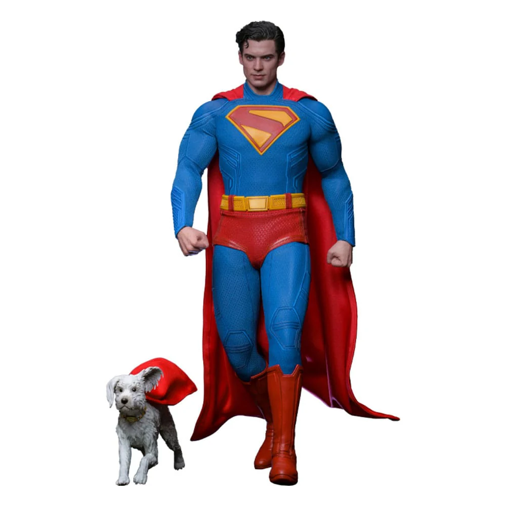 Superman & Krypto DC Superman 2025 Movie Masterpiece 1/6 Figurka 33 cm