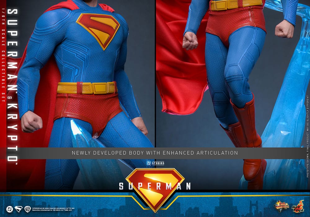 Superman & Krypto DC Superman 2025 Movie Masterpiece 1/6 Figurka 33 cm - Image 19