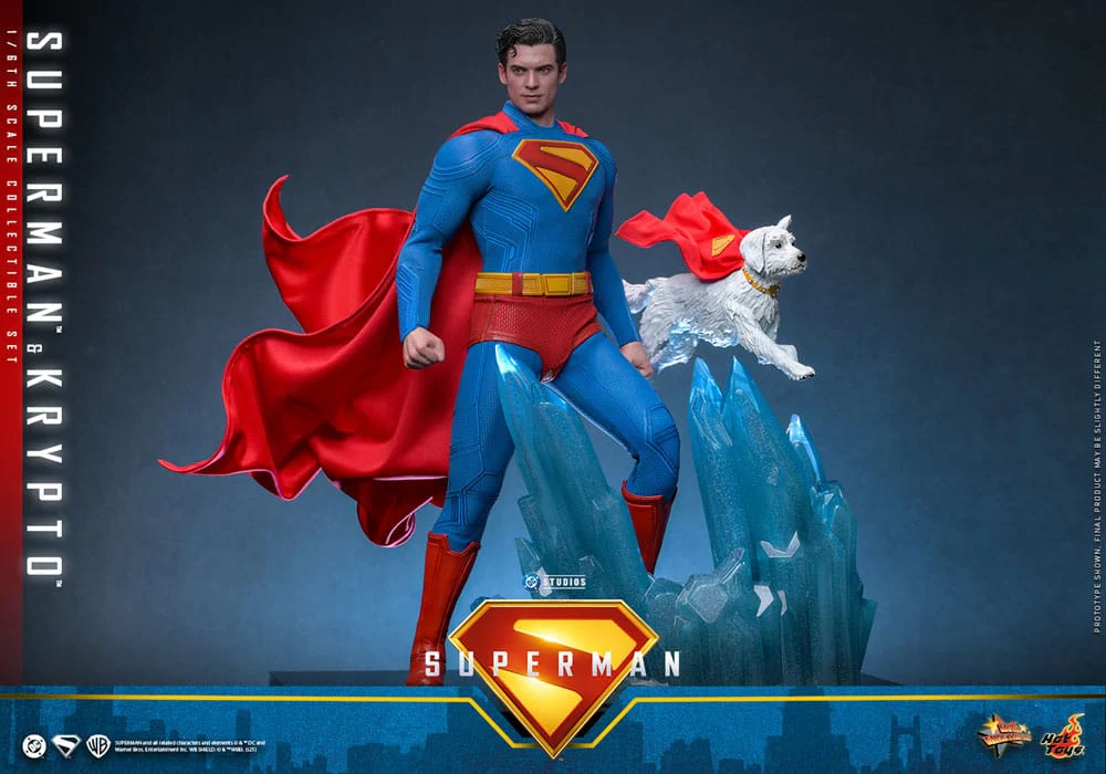 Superman & Krypto DC Superman 2025 Movie Masterpiece 1/6 Figurka 33 cm - Image 6