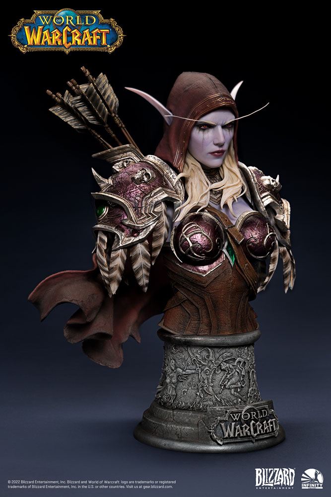 Sylvanas Windrunner World of Warcraft Popiersie Figurka 37 cm - Image 6