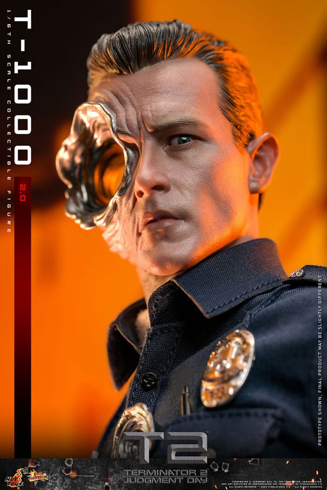 T-1000 (2.0) Terminator 2 Movie Masterpiece 1/6 Figurka 31 cm - Image 15