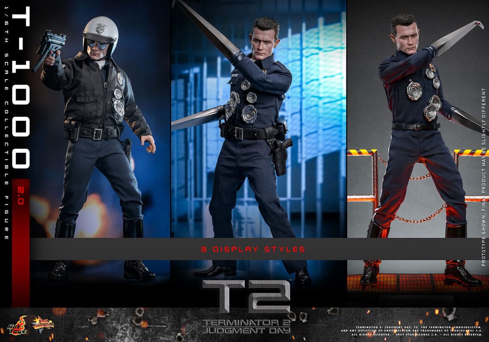 T-1000 (2.0) Terminator 2 Movie Masterpiece 1/6 Figurka 31 cm - Image 19