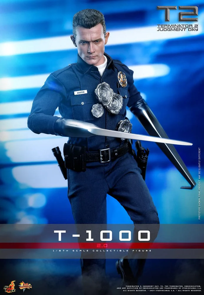 T-1000 (2.0) Terminator 2 Movie Masterpiece 1/6 Figurka 31 cm - Image 2