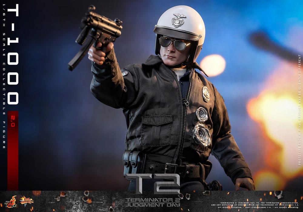 T-1000 (2.0) Terminator 2 Movie Masterpiece 1/6 Figurka 31 cm - Image 4