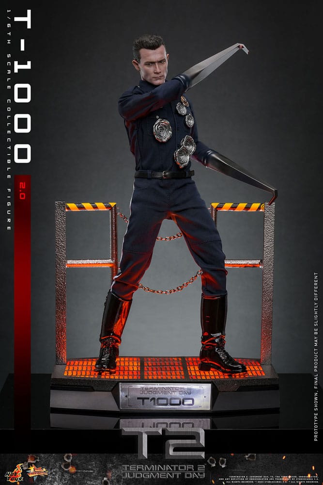 T-1000 (2.0) Terminator 2 Movie Masterpiece 1/6 Figurka 31 cm - Image 7