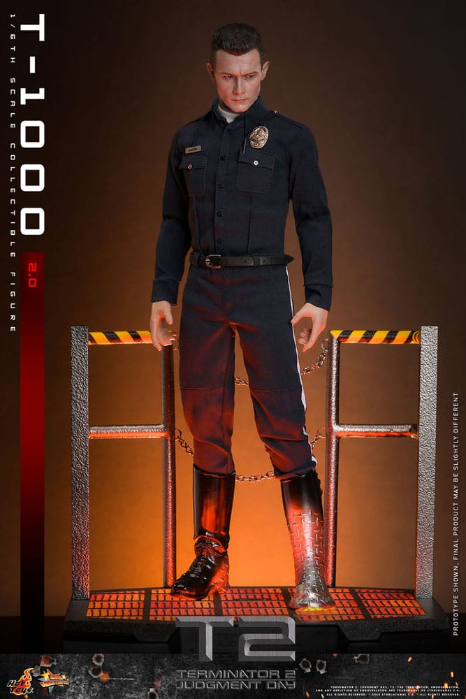 T-1000 (2.0) Terminator 2 Movie Masterpiece 1/6 Figurka 31 cm - Image 8