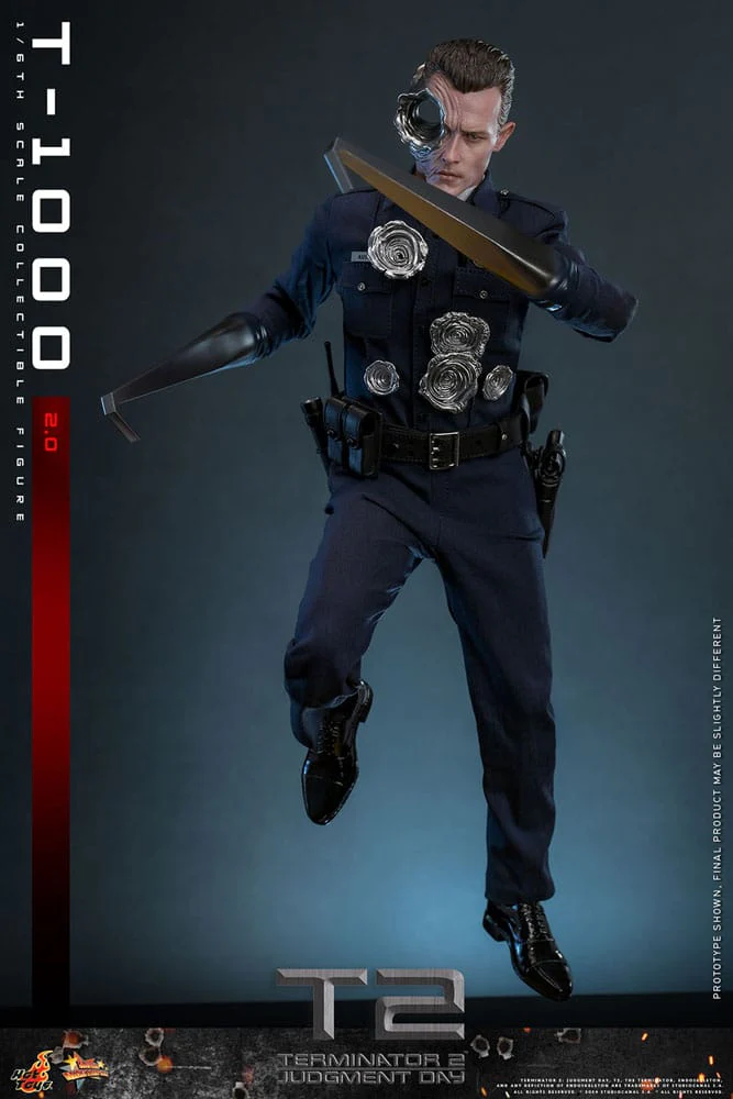 T-1000 (2.0) Terminator 2 Movie Masterpiece 1/6 Figurka 31 cm - Image 9