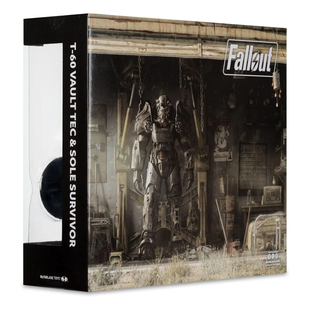 T-60 Vault Tec & Sole Survivor Fallout 4 2-Pack Figurki 18 cm - Image 10