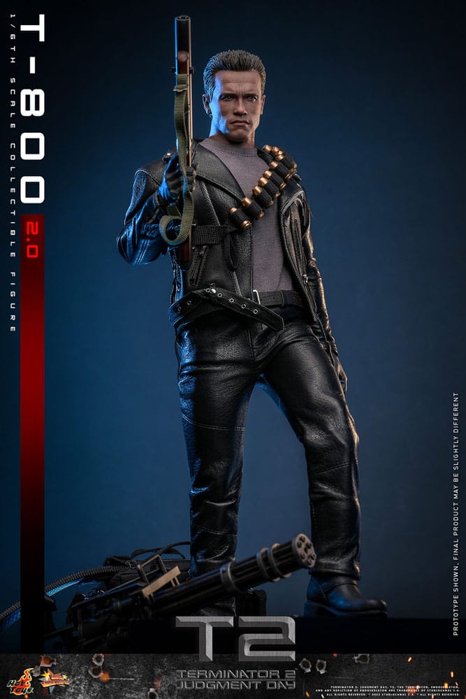 T-800 2.0 Terminator 2 Movie Masterpiece 1/6 Figurka 32 cm - Image 8