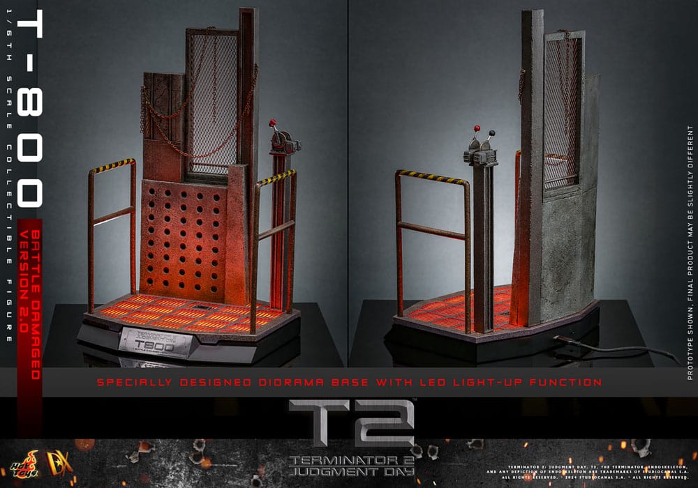T-800 Battle Damaged Version 2.0 Terminator 2 Movie Masterpiece 1/6 Figurka 32 cm - Image 21
