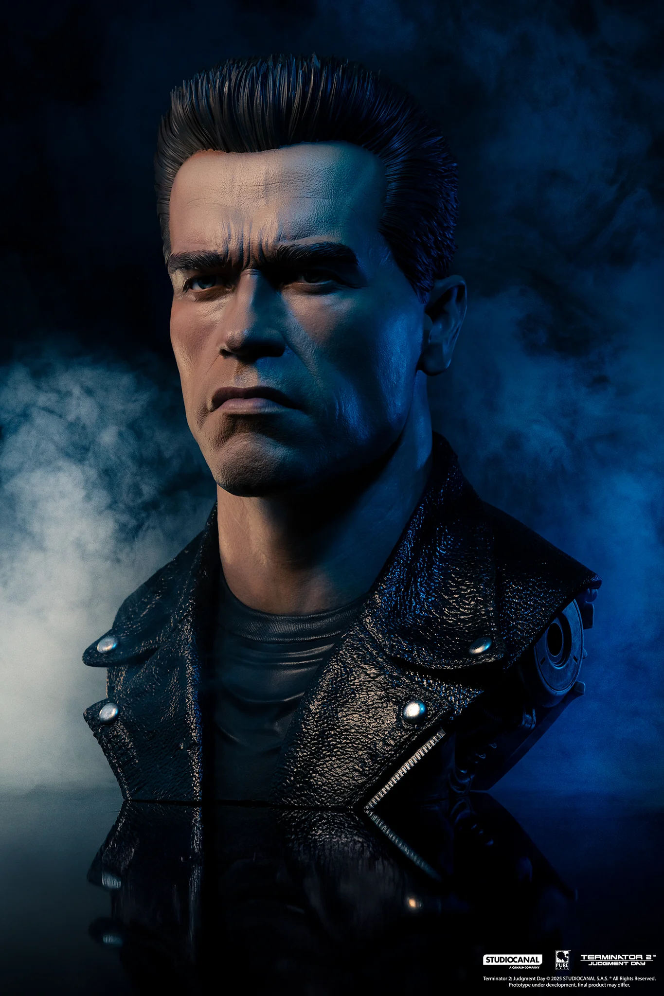 T-800 Model 101 Terminator 2 Art Mask 1/1 Figurka 46 cm - Image 3