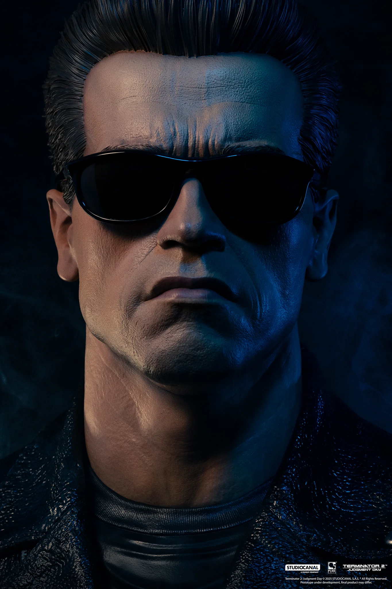 T-800 Model 101 Terminator 2 Art Mask 1/1 Figurka 46 cm - Image 4
