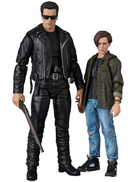 T-800 T2 Ver. & John Connor Terminator 2 MAFEX Figurki 16 cm - Image 8