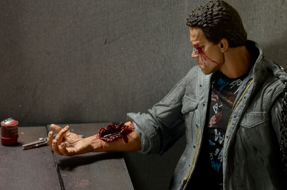 T-800 Tech Noir Terminator Ultimate Figurka 18 cm - Image 11