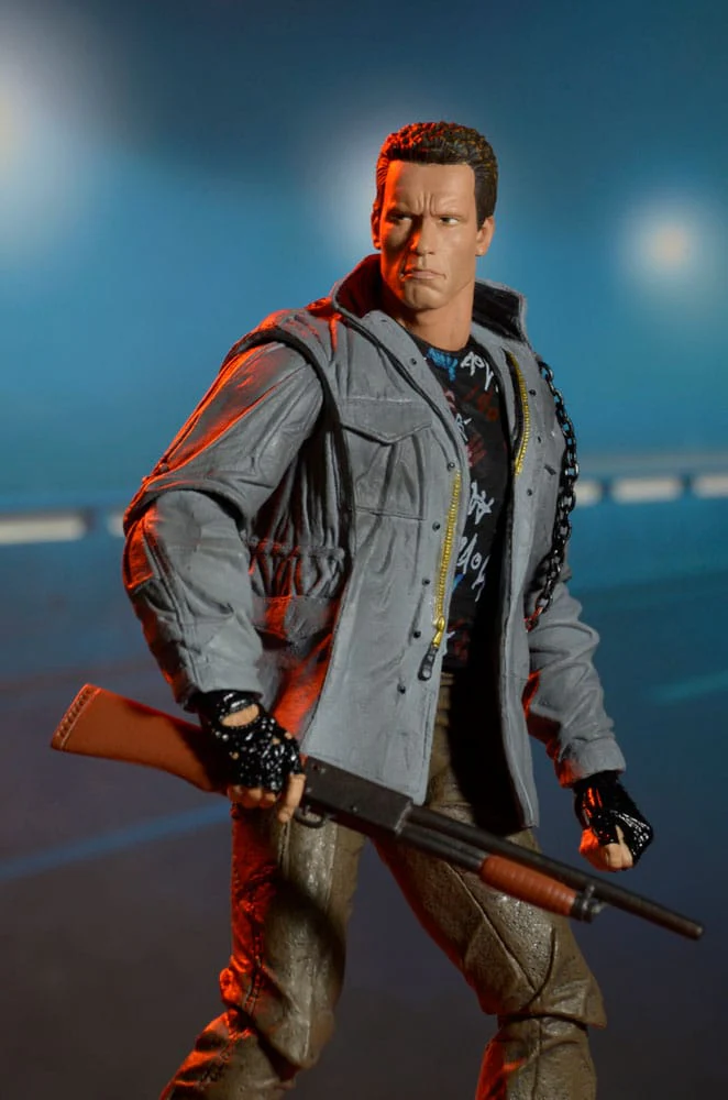 T-800 Tech Noir Terminator Ultimate Figurka 18 cm - Image 13