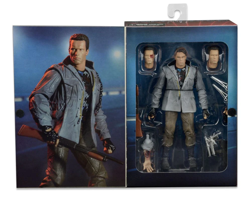 T-800 Tech Noir Terminator Ultimate Figurka 18 cm - Image 4
