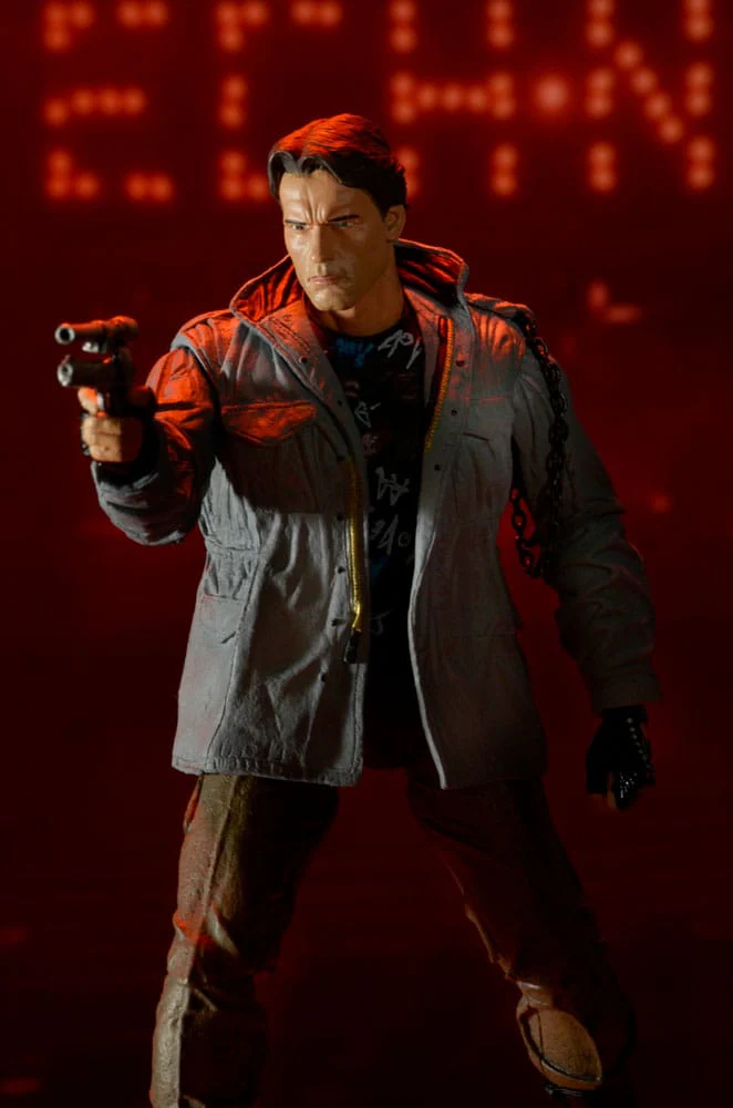 T-800 Tech Noir Terminator Ultimate Figurka 18 cm - Image 9