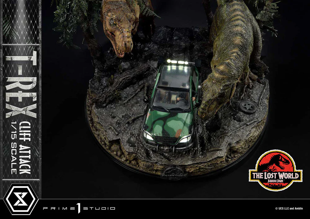 T-Rex Cliff Attack Jurassic World: The Lost World 1/15 Figurka 53 cm - Image 14