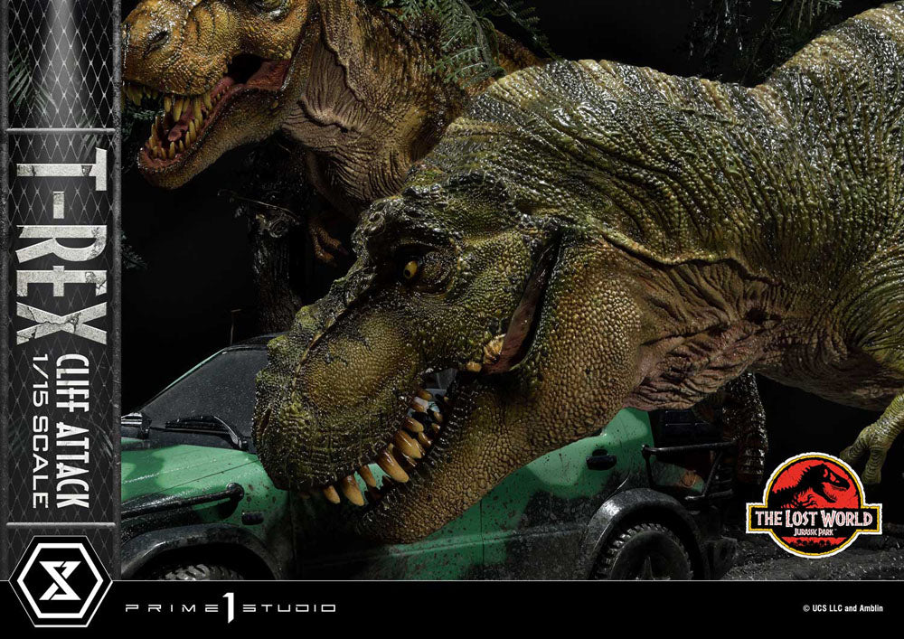 T-Rex Cliff Attack Jurassic World: The Lost World 1/15 Figurka 53 cm - Image 19