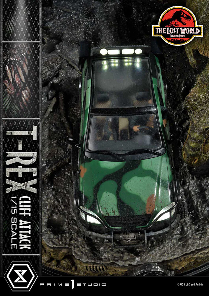 T-Rex Cliff Attack Jurassic World: The Lost World 1/15 Figurka 53 cm - Image 23