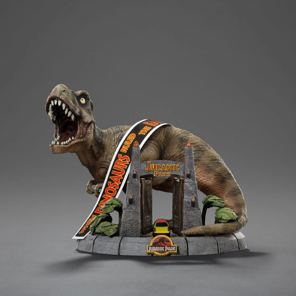 T-Rex Illusion Mini Co Deluxe Jurassic Park Figurka 15 cm - Image 2