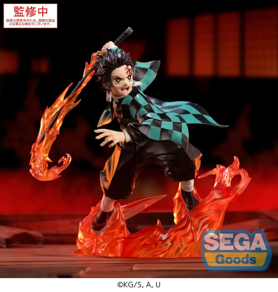 Tanjiro Kamado Demon Slayer: Kimetsu no Yaiba Xross Link Anime Figurka 15 cm - Image 3