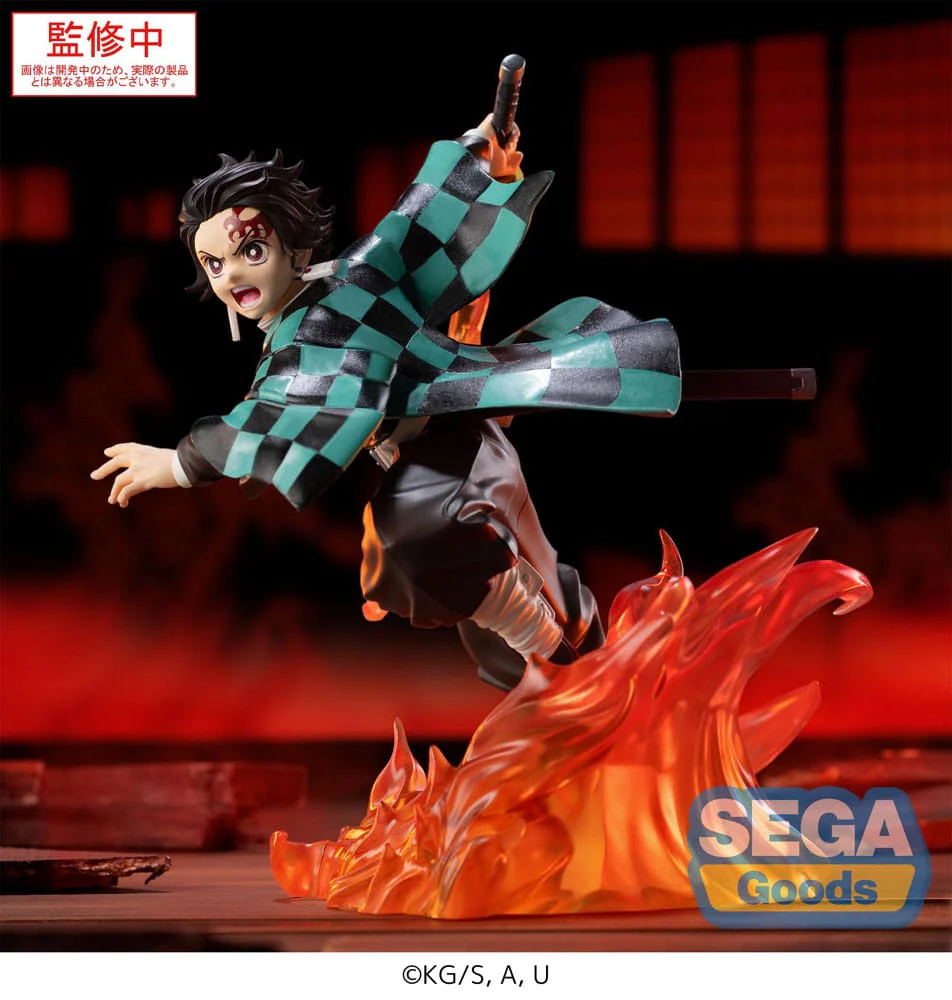 Tanjiro Kamado Demon Slayer: Kimetsu no Yaiba Xross Link Anime Figurka 15 cm - Image 4