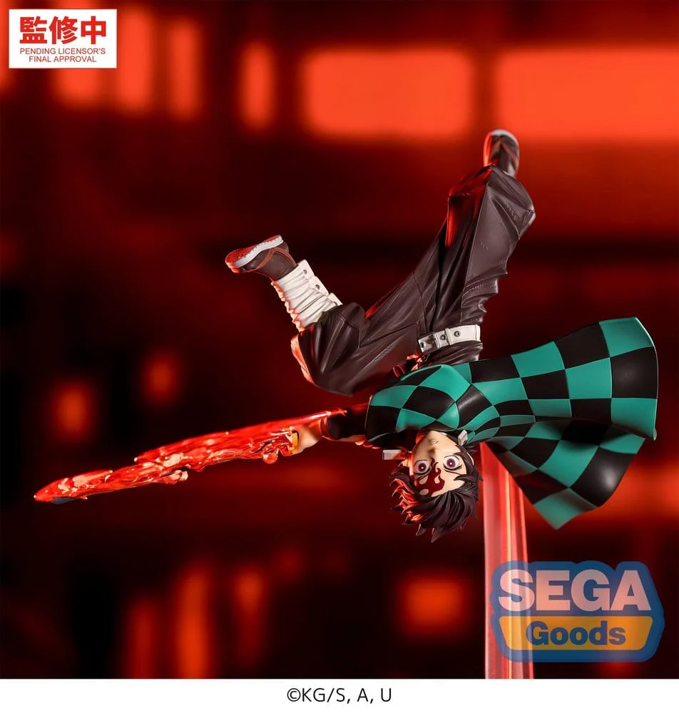 Tanjiro Kamado Hinokami Kagura Setting Sun Transformation Demon Slayer: Kimetsu no Yaiba Luminasta Figurka 15 cm - Image 2