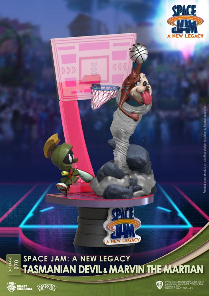 Tasmanian Devil & Marvin The Martian Space Jam: A New Legacy D-Stage Figurka 15 cm - Image 3