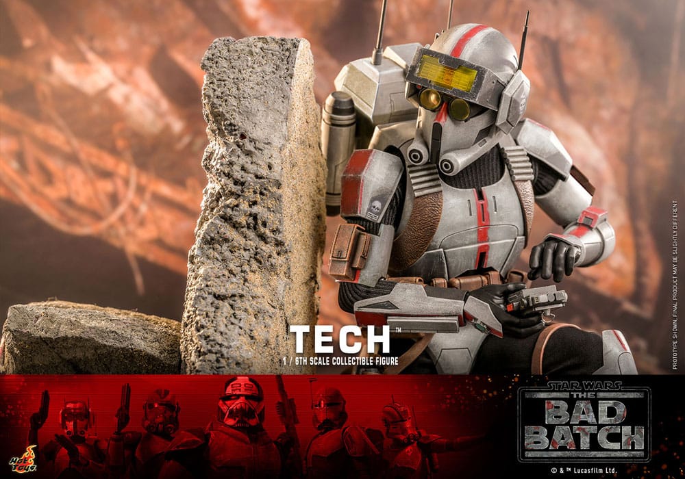 Tech Star Wars: The Bad Batch 1/6 Figurka 31 cm - Image 13