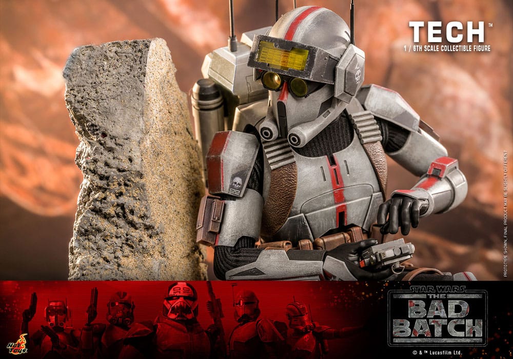 Tech Star Wars: The Bad Batch 1/6 Figurka 31 cm - Image 14