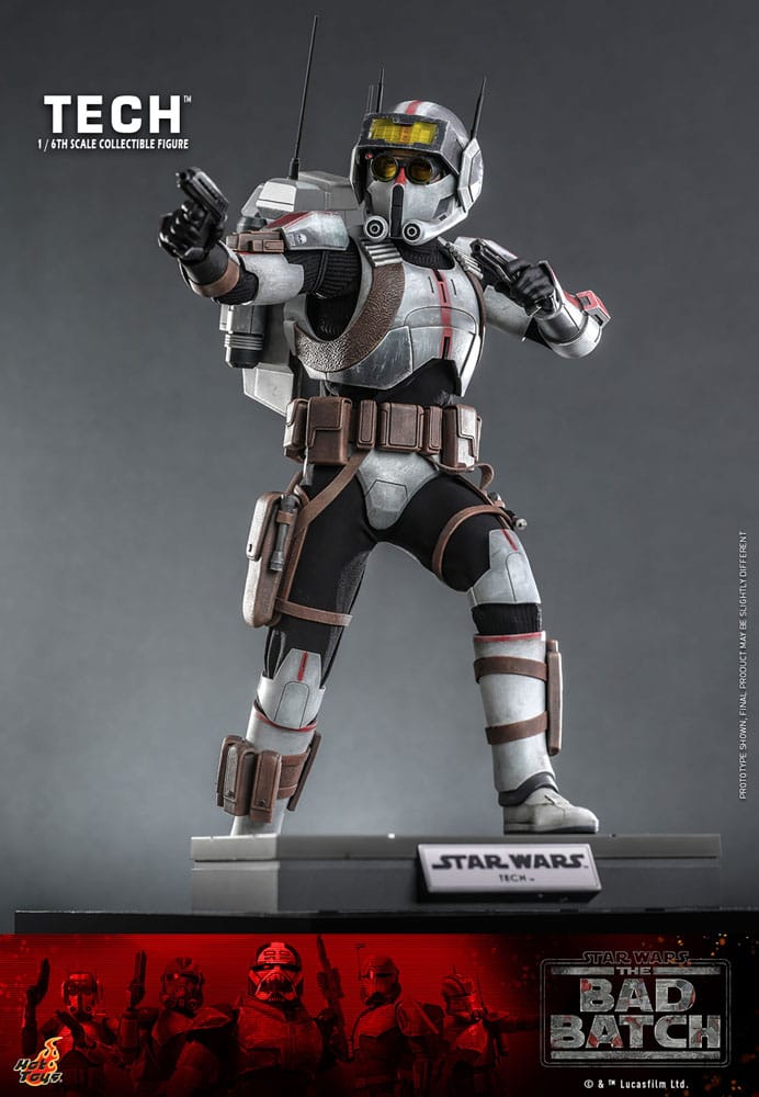 Tech Star Wars: The Bad Batch 1/6 Figurka 31 cm - Image 8