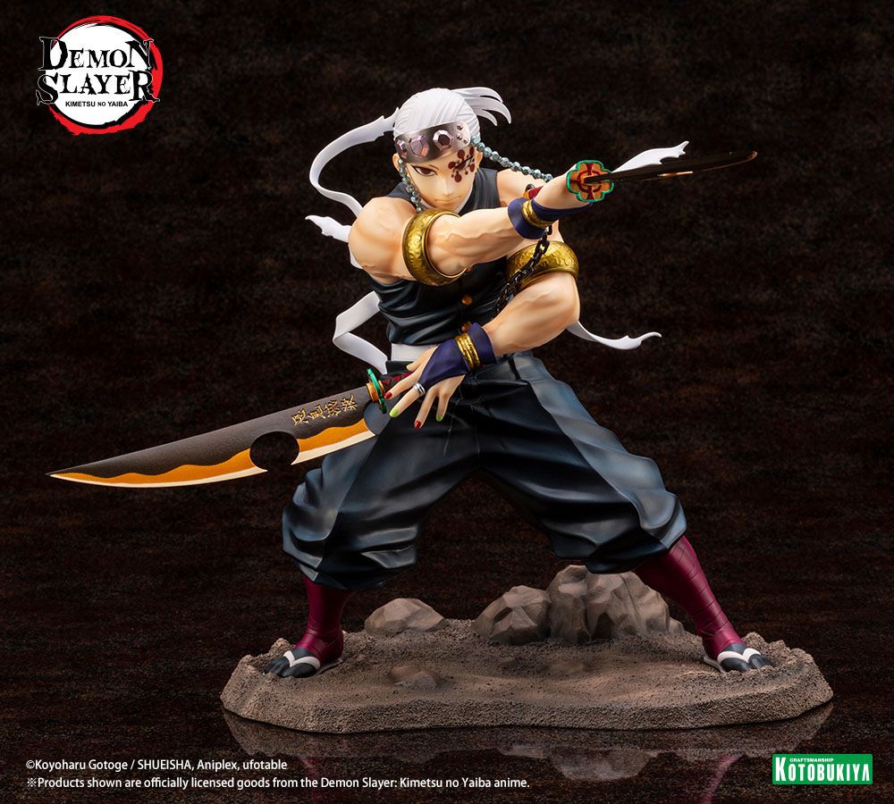 Tengen Uzui Demon Slayer: Kimetsu no Yaiba ARTFXJ 1/8 Figurka 23 cm - Image 8