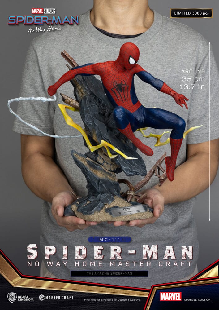 The Amazing Spider-Man Marvel Spider-Man: No Way Home Master Craft Figurka 35 cm - Image 7