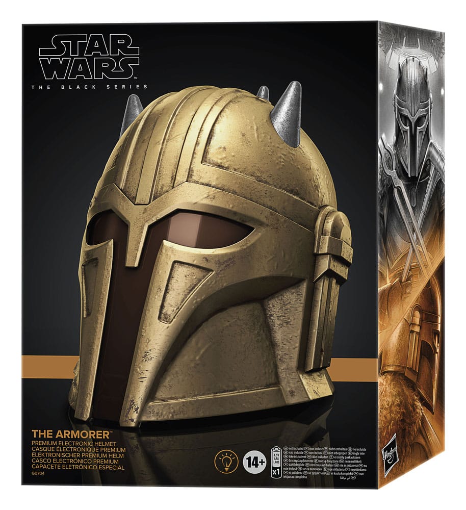 The Armorer Star Wars: The Mandalorian Black Series Electronic Helmet Replika - Image 3