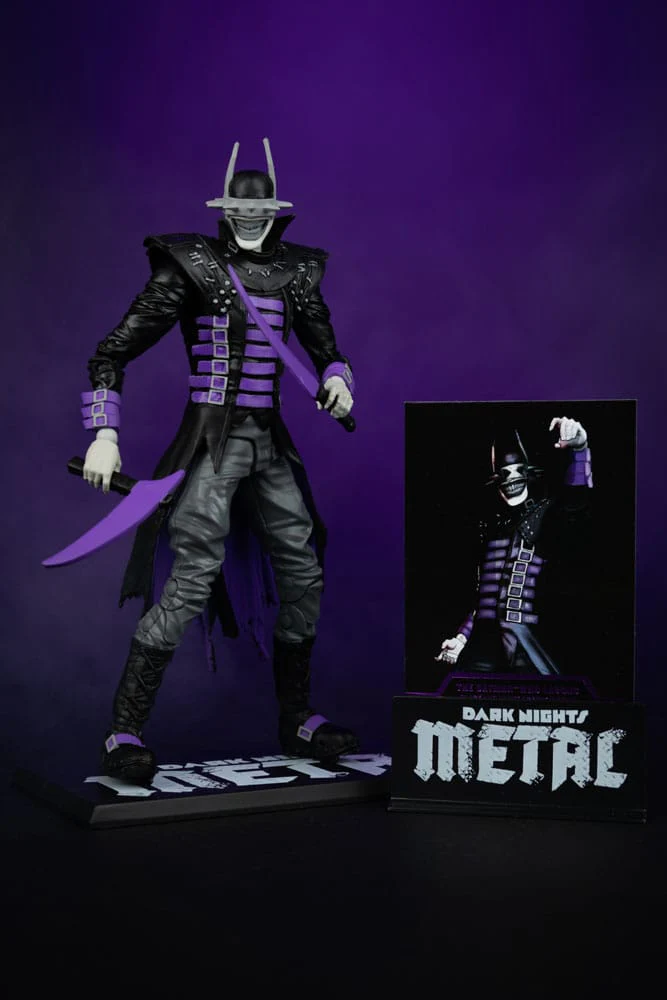 The Batman Who Laughs (B&W with accent) Gold Label DC Multiverse Figurka 18 cm - Image 11