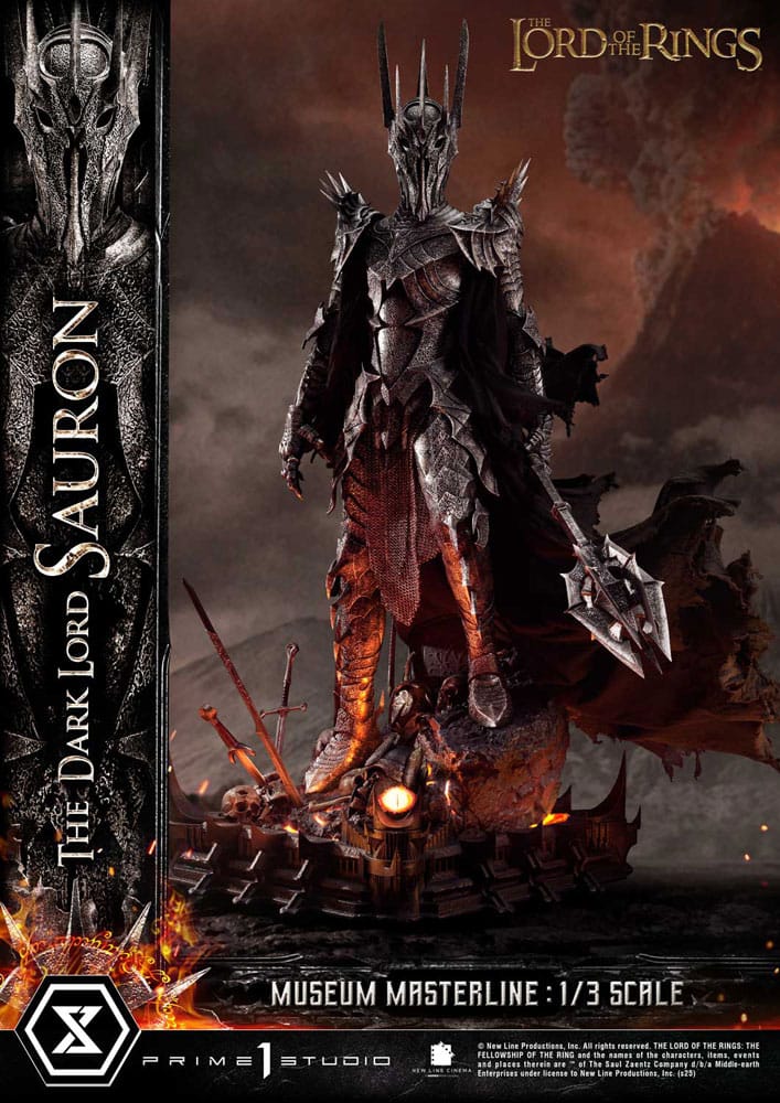 The Dark Lord Sauron Lord of the Rings Museum Masterline Series 1/3 Figurka 117 cm