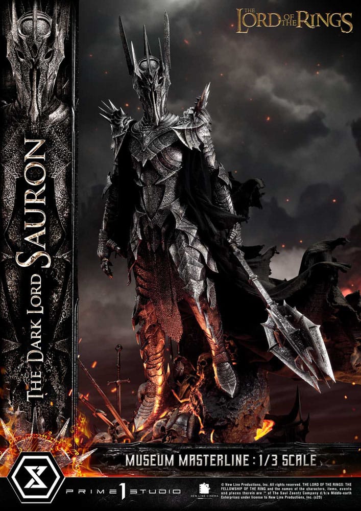 The Dark Lord Sauron Lord of the Rings Museum Masterline Series 1/3 Figurka 117 cm - Image 10