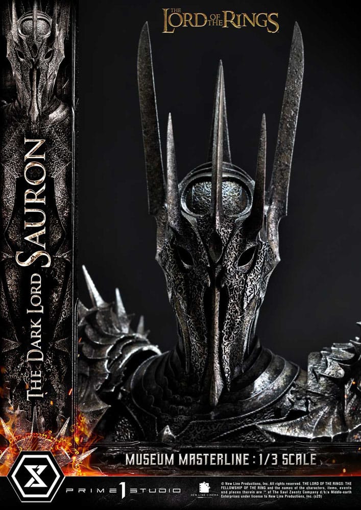 The Dark Lord Sauron Lord of the Rings Museum Masterline Series 1/3 Figurka 117 cm - Image 11