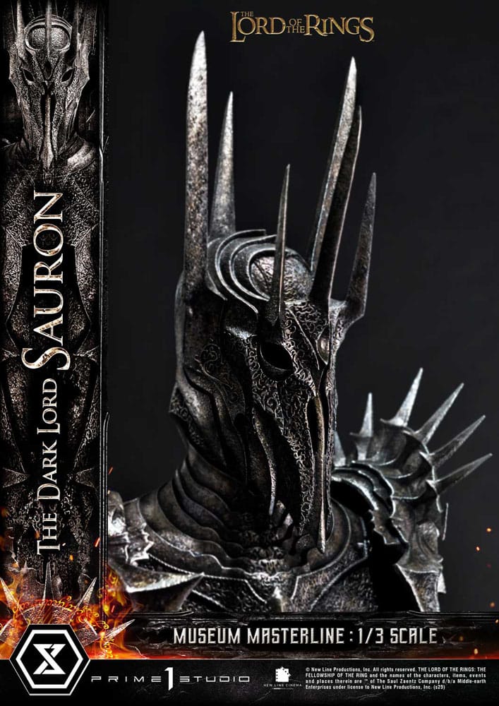The Dark Lord Sauron Lord of the Rings Museum Masterline Series 1/3 Figurka 117 cm - Image 13