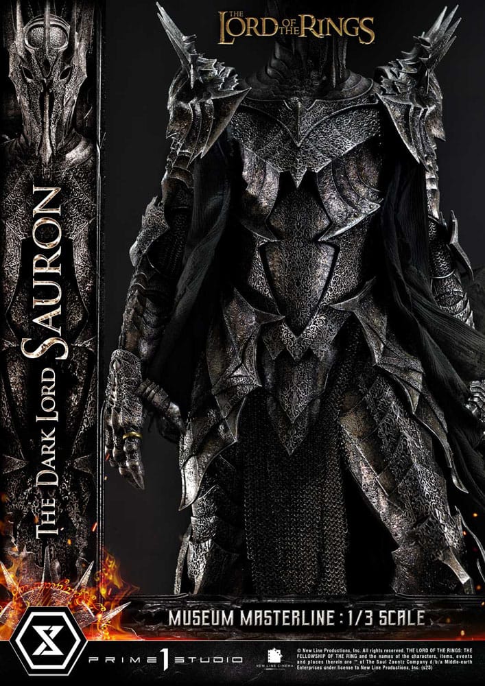 The Dark Lord Sauron Lord of the Rings Museum Masterline Series 1/3 Figurka 117 cm - Image 14