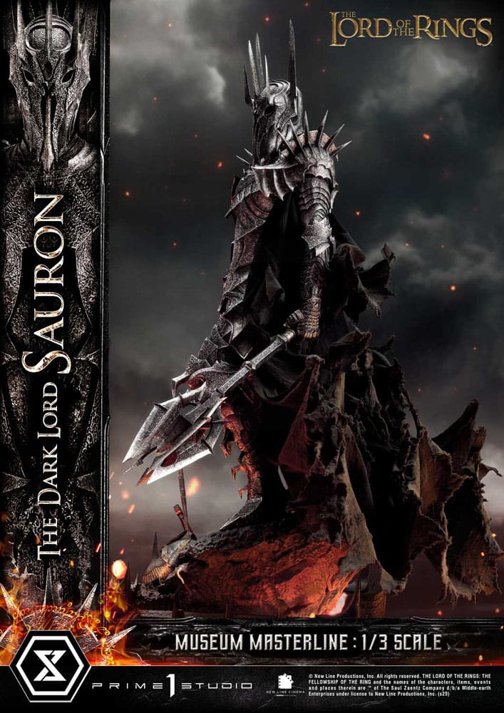The Dark Lord Sauron Lord of the Rings Museum Masterline Series 1/3 Figurka 117 cm - Image 16