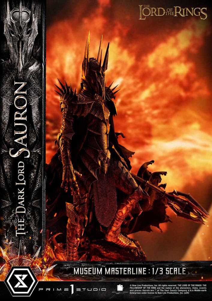 The Dark Lord Sauron Lord of the Rings Museum Masterline Series 1/3 Figurka 117 cm - Image 17