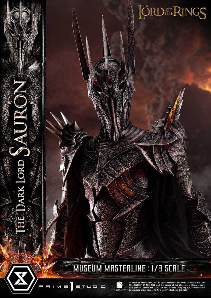 The Dark Lord Sauron Lord of the Rings Museum Masterline Series 1/3 Figurka 117 cm - Image 19