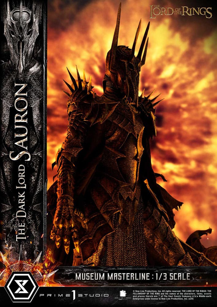 The Dark Lord Sauron Lord of the Rings Museum Masterline Series 1/3 Figurka 117 cm - Image 20