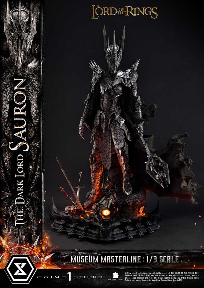 The Dark Lord Sauron Lord of the Rings Museum Masterline Series 1/3 Figurka 117 cm - Image 5