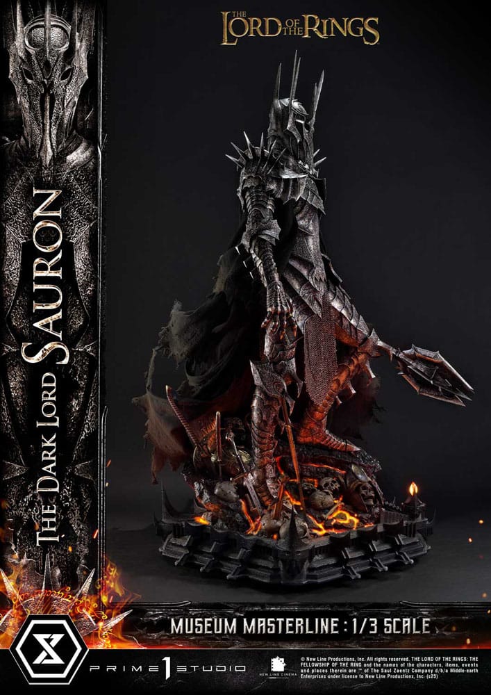 The Dark Lord Sauron Lord of the Rings Museum Masterline Series 1/3 Figurka 117 cm - Image 7